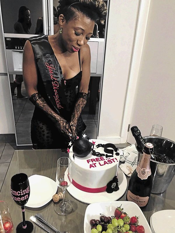 FREEATLAST! South African woman throws herself a lavish divorce party - Maternity Nest